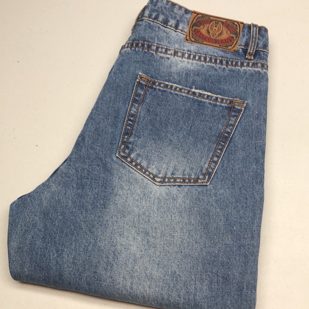 DISTRESS VINTAGE SANTANA HIGH-RISE SKINNY JEANS 28x30 ⭐️
